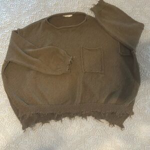 Gilded Intent Sweater 
Size M
Olive